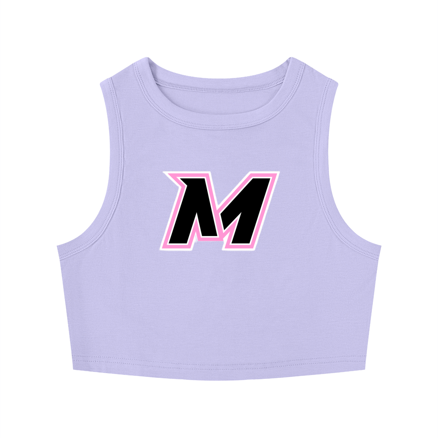 WOMENS Tight Crewneck Crop Tank Top