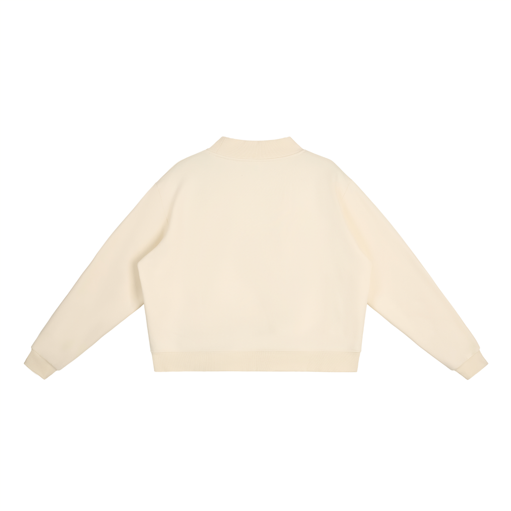 Essential Fleece Mock-Neck Crew MAX Cheer Sweatshirt
