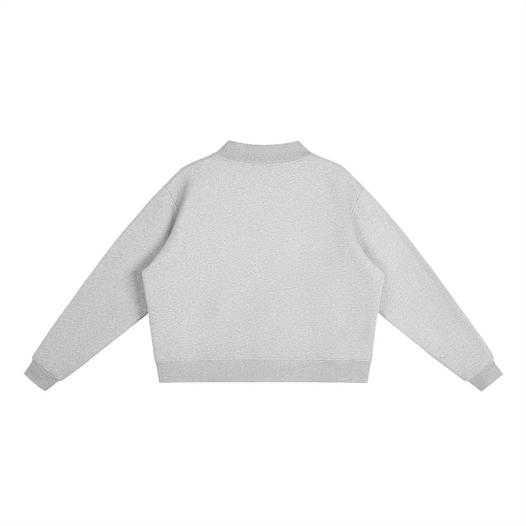 Essential Fleece Mock-Neck Crew MAX Cheer Sweatshirt