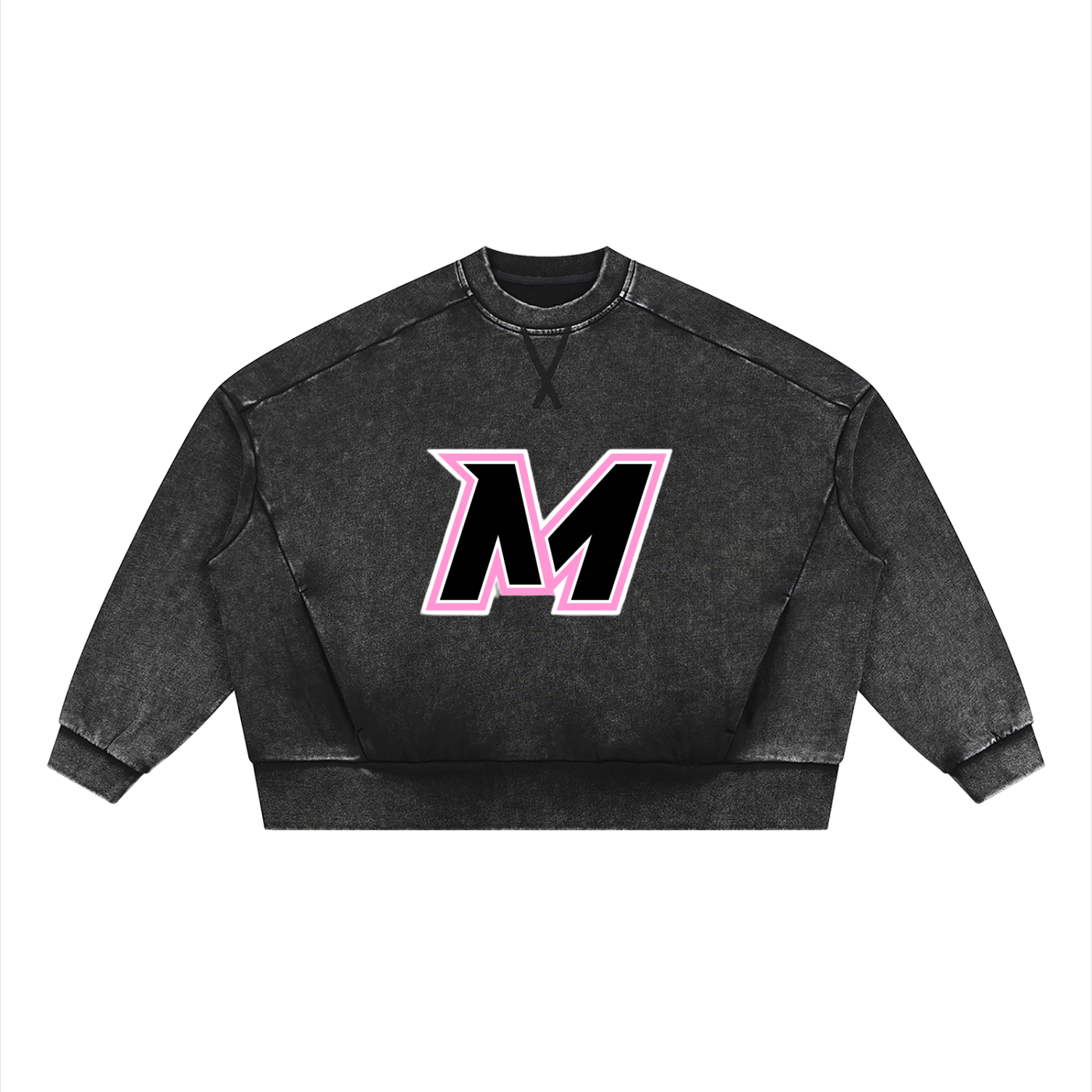 Unisex Mineral Wash Boxy Sweatshirt
