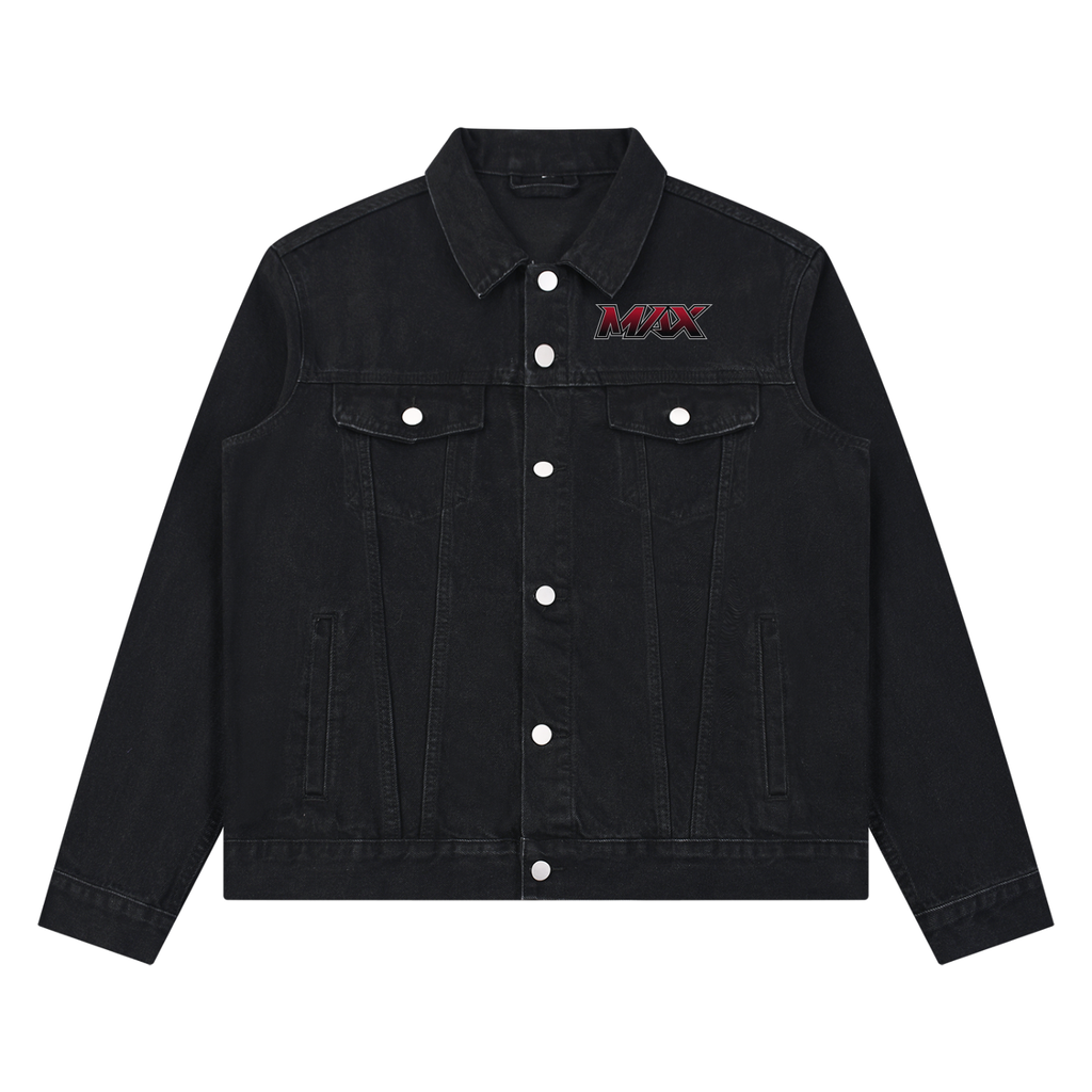 Unisex Vintage Wash Denim Jacket
