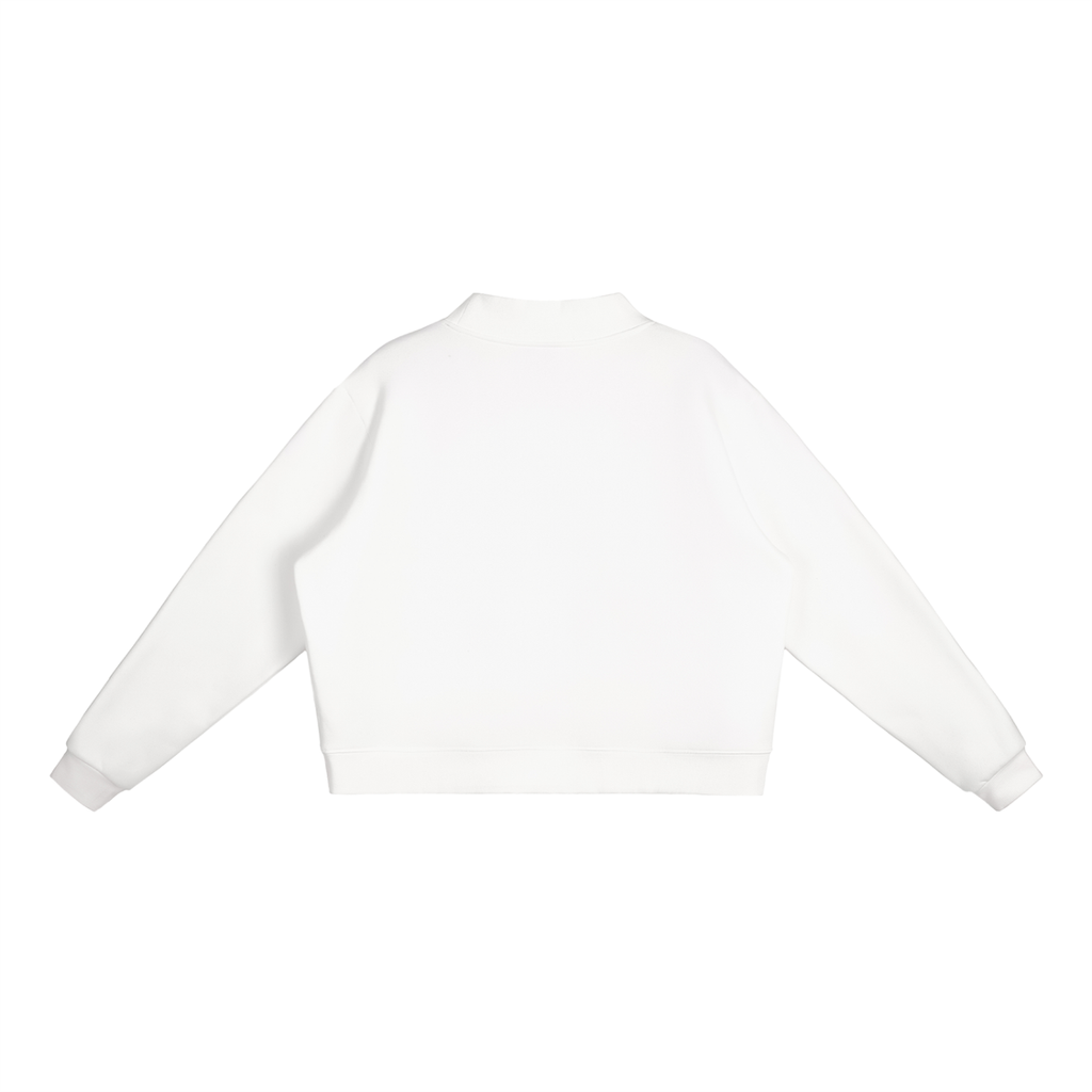 Essential Fleece Mock-Neck Crew MAX Cheer Sweatshirt