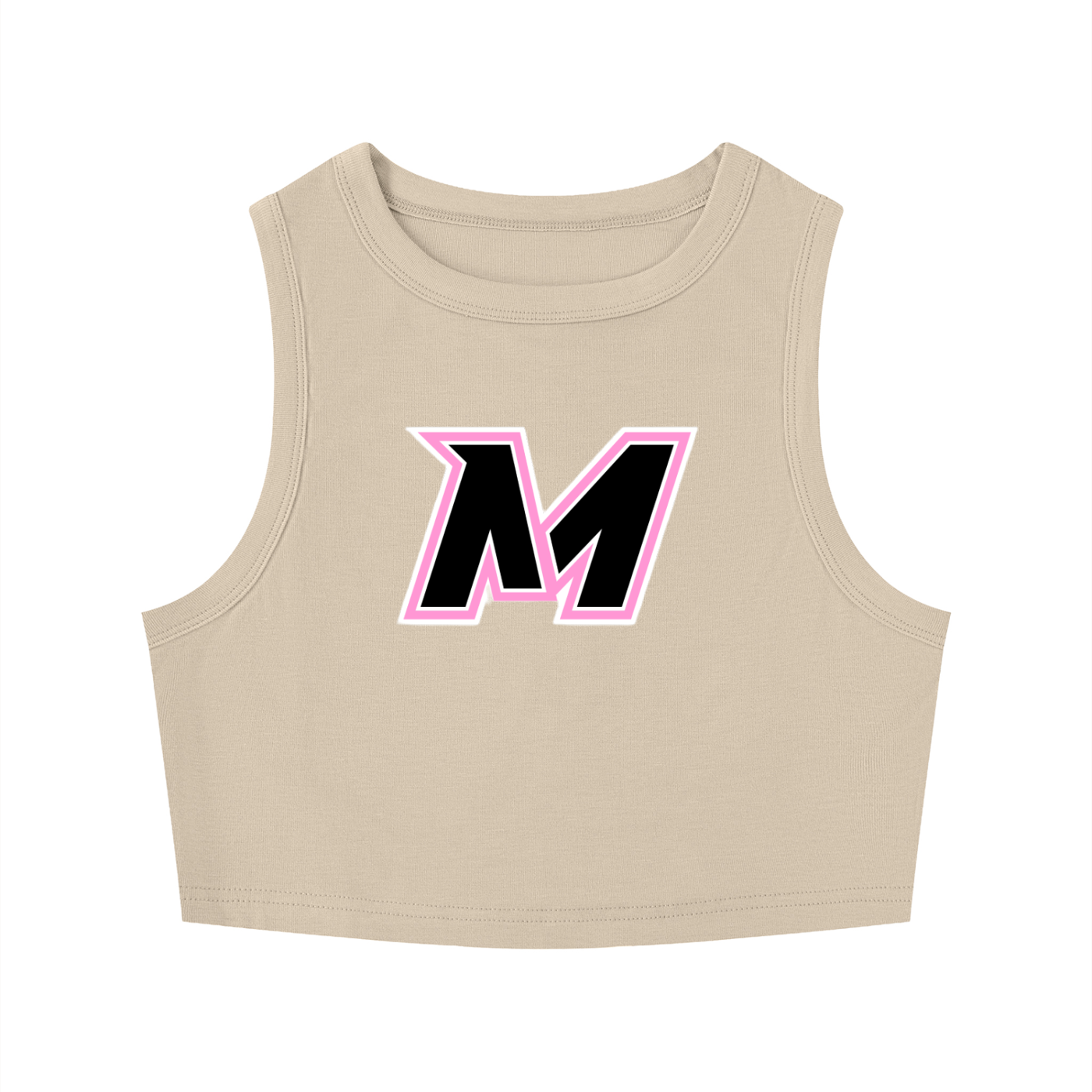 WOMENS Tight Crewneck Crop Tank Top