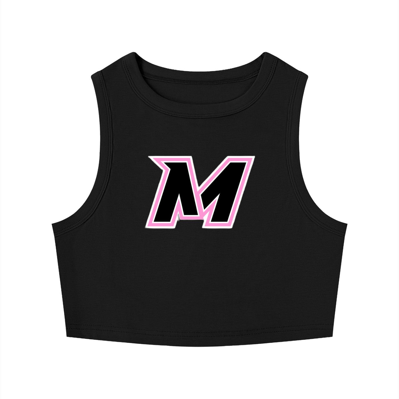WOMENS Tight Crewneck Crop Tank Top