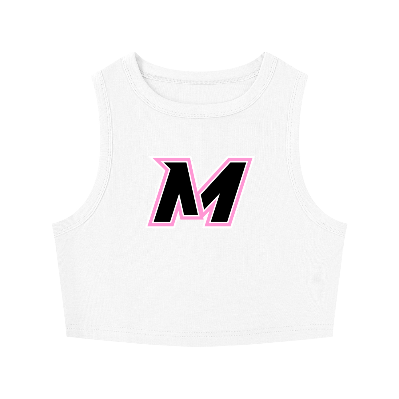 WOMENS Tight Crewneck Crop Tank Top