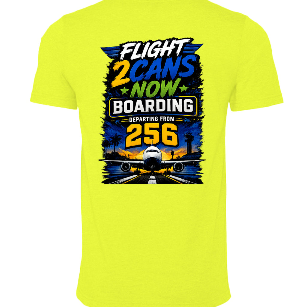 Neon Yellow - 3001CVC - BACK