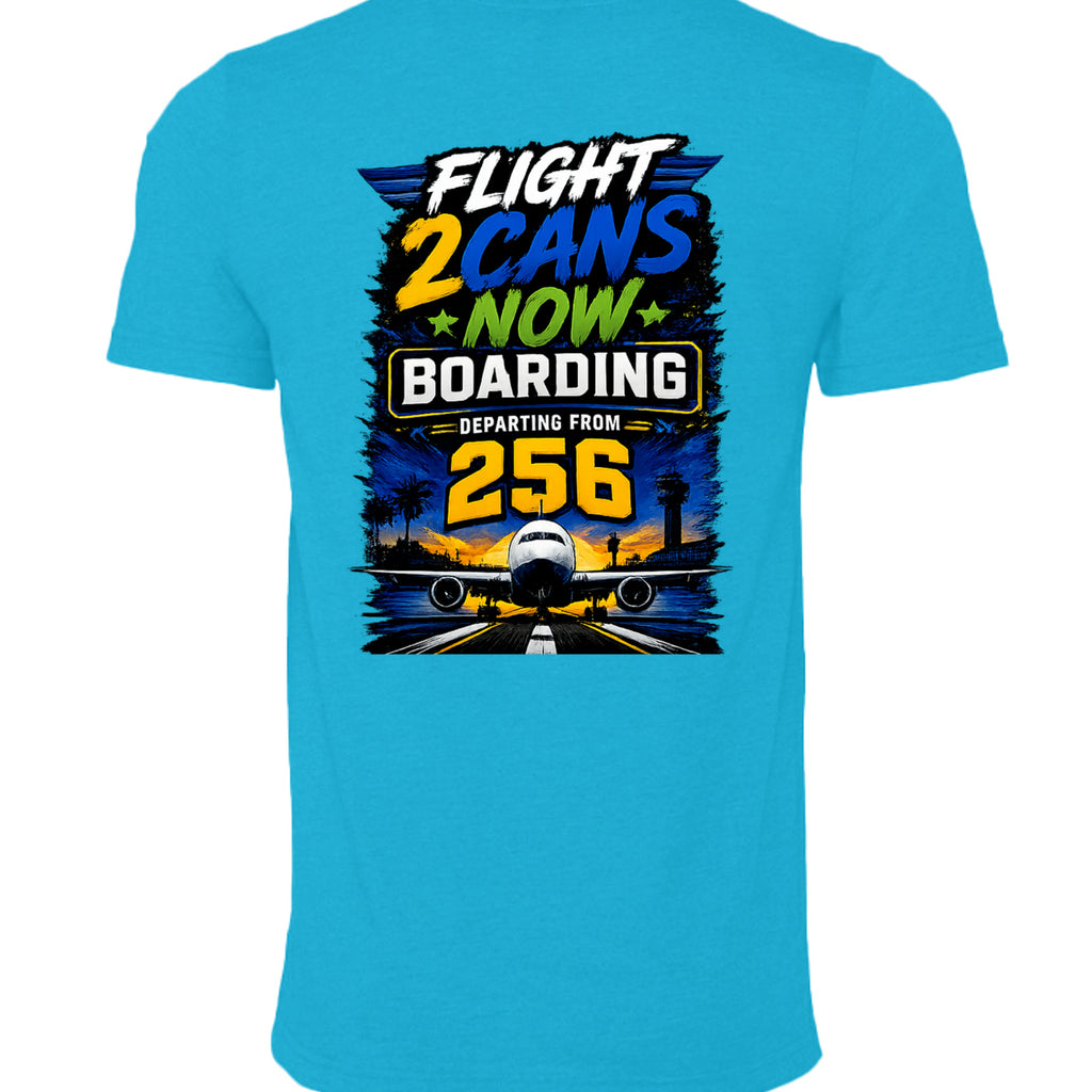 Neon Blue - 3001CVC - BACK