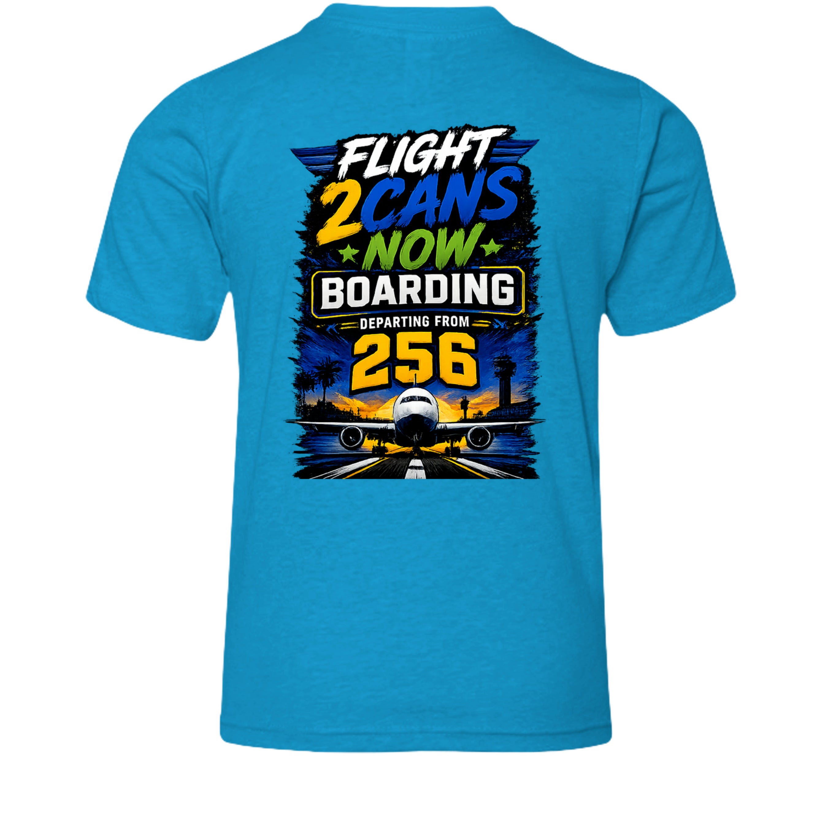 Neon Blue - 3001YCVC - BACK